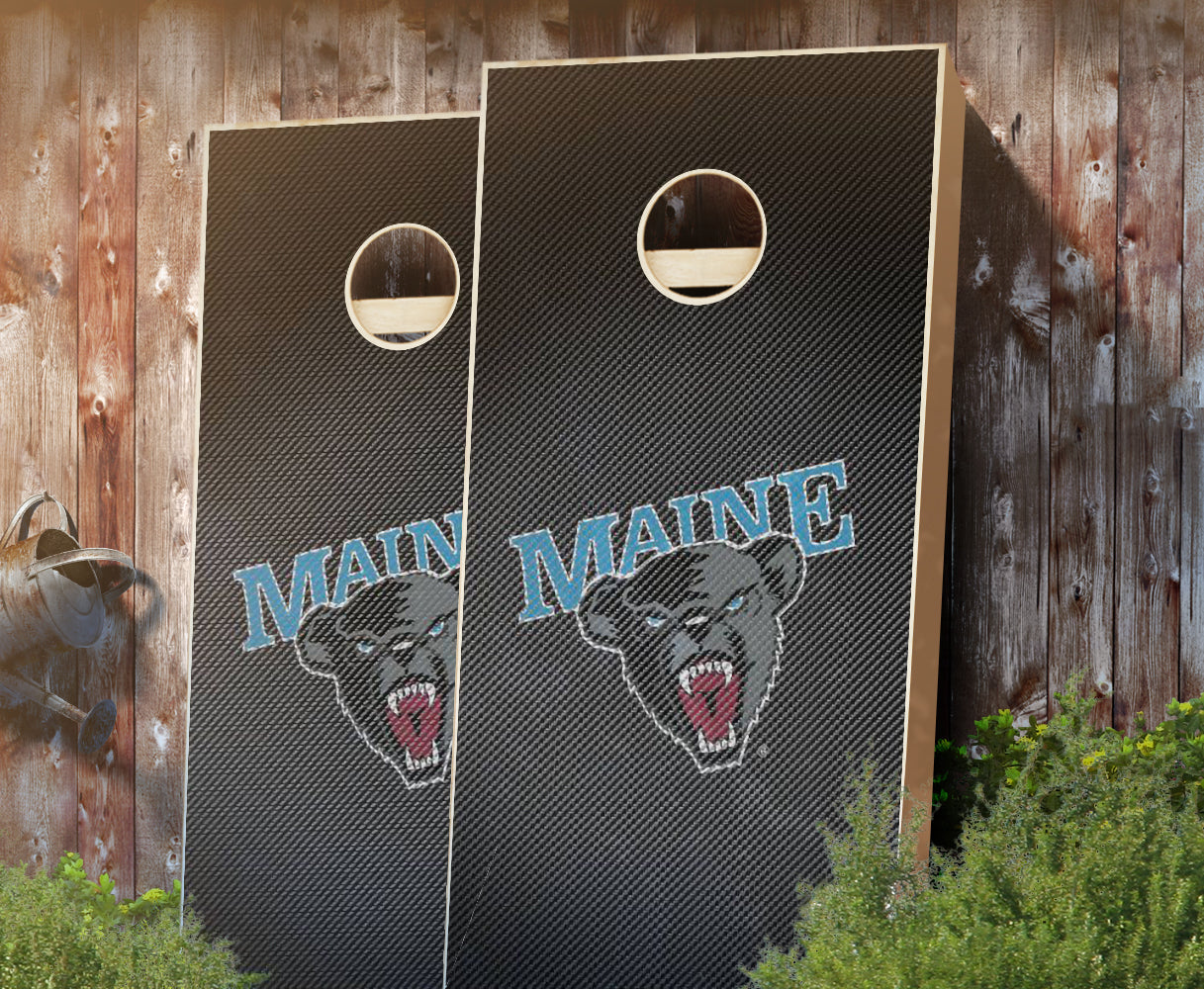 Maine Distressed Cornhole Boards –