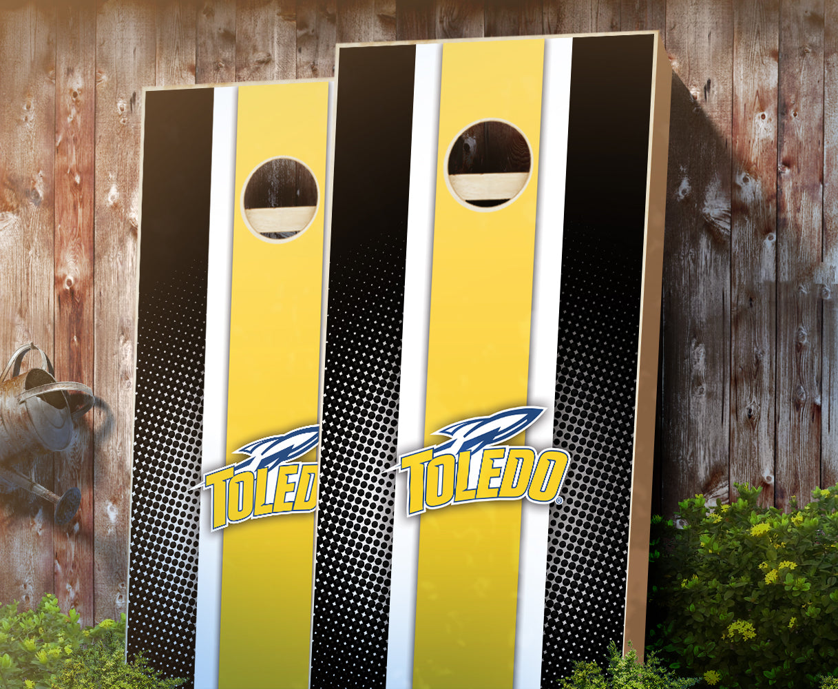 Toledo Striped' Cornhole Boards –