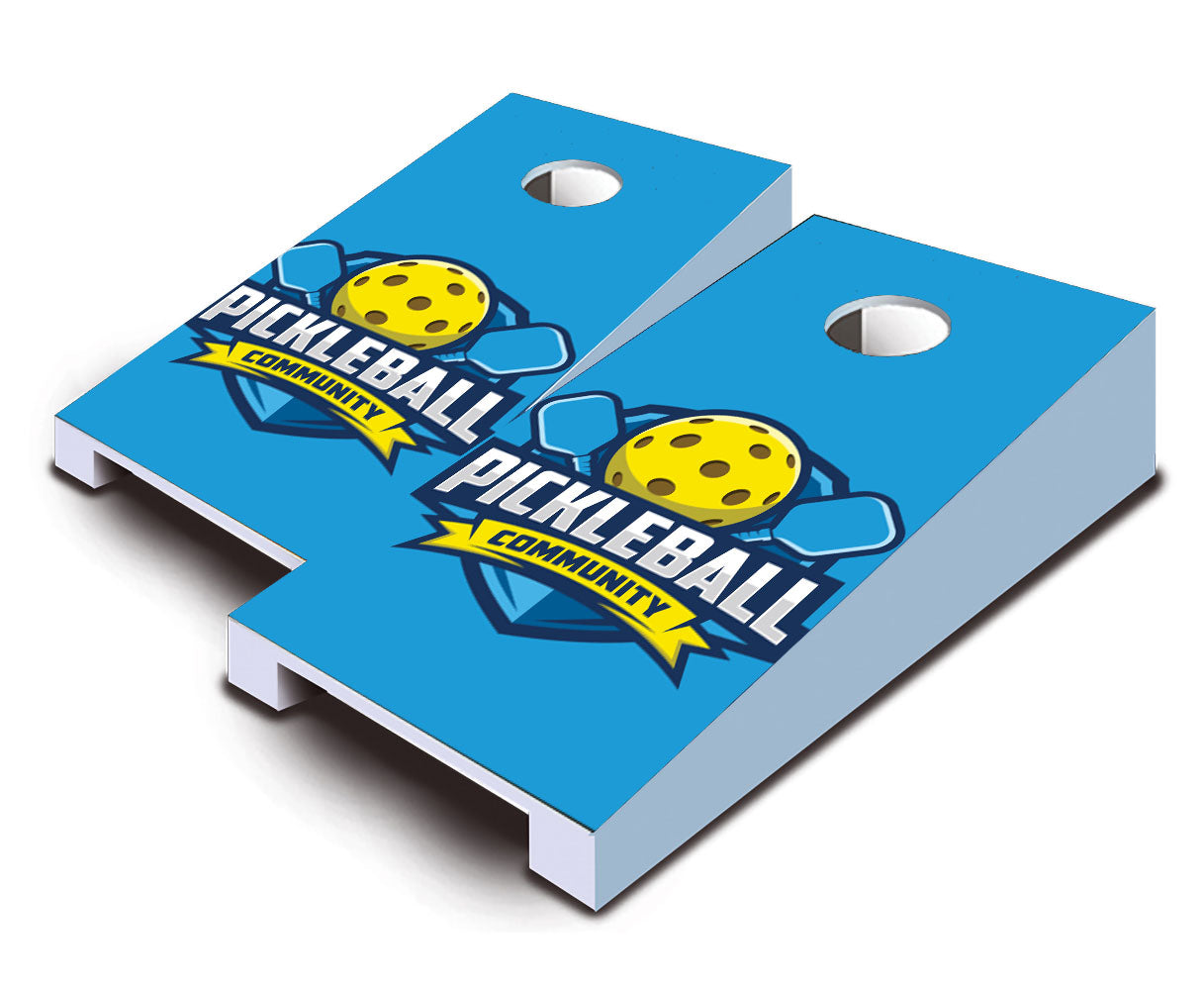 Pickleball Community Tabletop Cornhole Boards