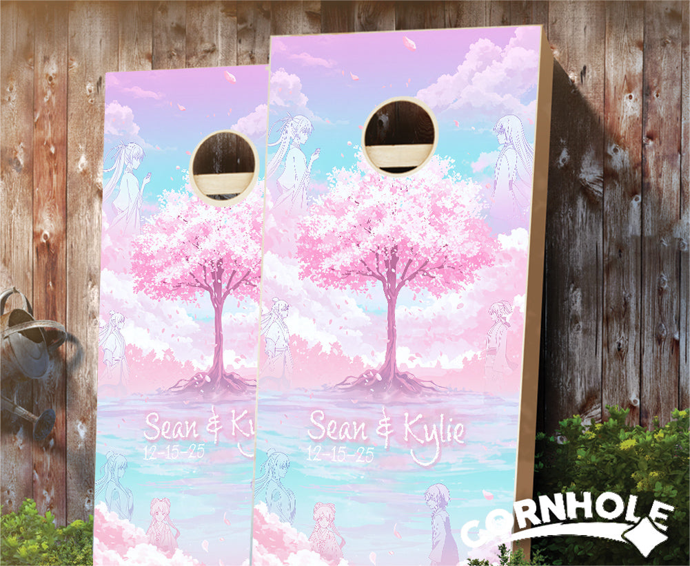 "Anime Themed" Cornhole Boards