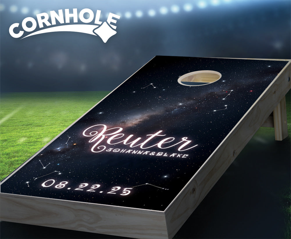 "Celestial" Cornhole Boards