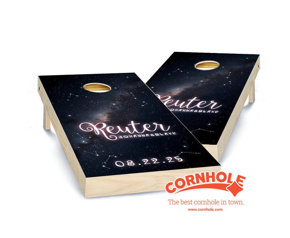 "Celestial" Cornhole Boards