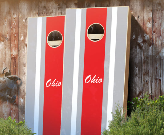 "Ohio" Cornhole Boards